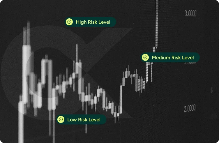 Governance visualization with floating badges